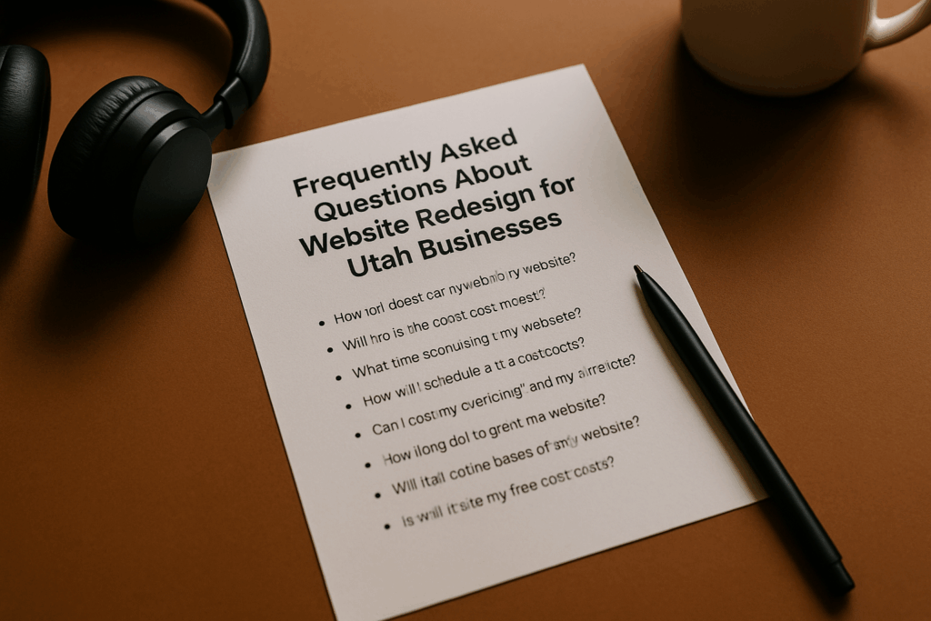 Website Redesign for Utah businesses